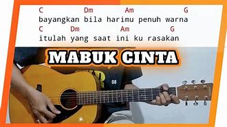 Chord Gitar Armada Mabuk Cinta